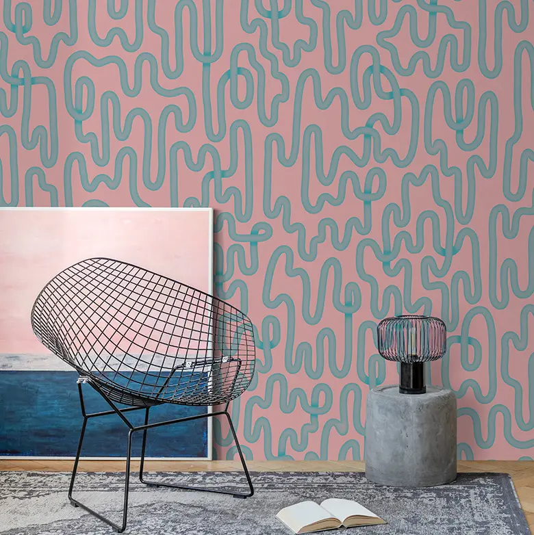 Feathr - Drift - Pink & Blue
