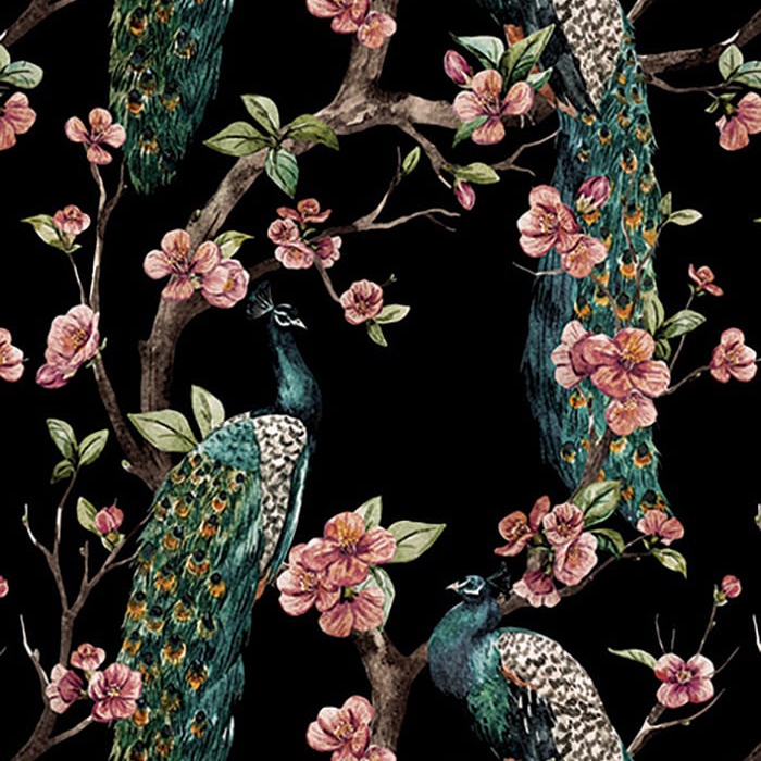 Enchanted Garden - Emerald Green