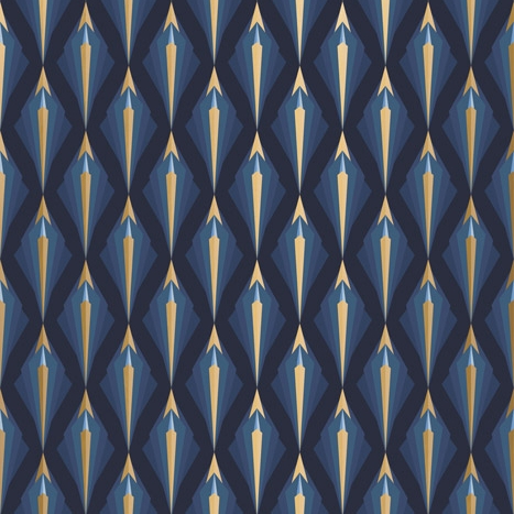 Ex Tenebris Lux Metallic - Azure Gold