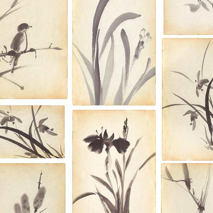 Mostra il prodotto Floral Postcards - Original del produttore Feathr