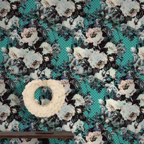 Full Bloom - Teal