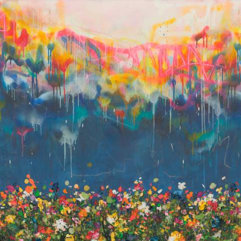 Display product Glowing Shards - Blue from manufacturer Feathr