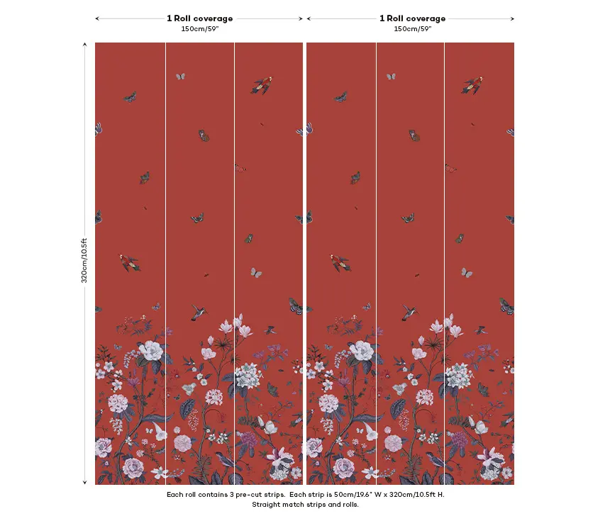 Feathr - Hedgerow - Red