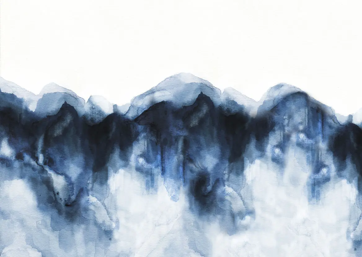 Feathr - Indigo - Deep Blue