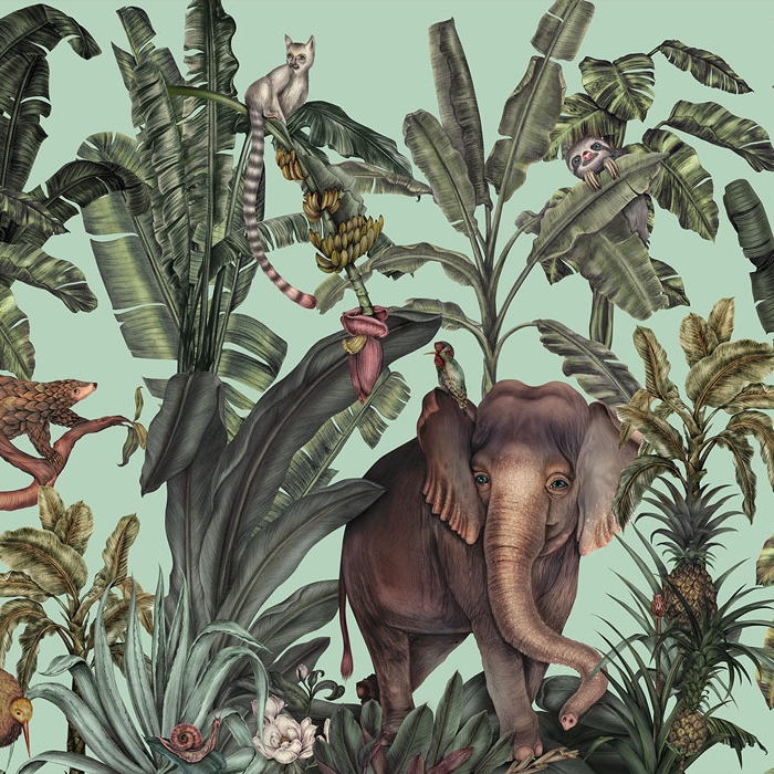 Jungle Kingdom - Light Green
