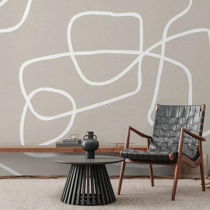 Feathr - Linen and Lines - Original