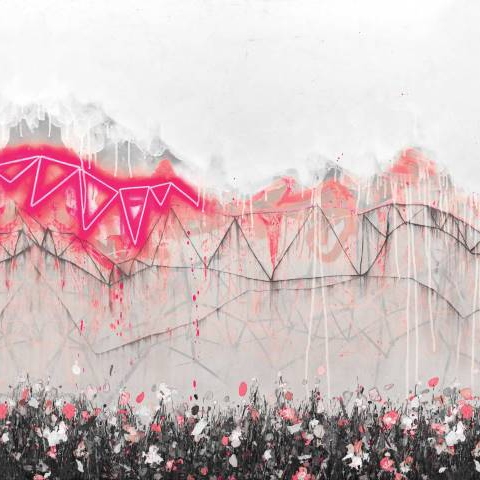 Neon Bunting - Soho Pink