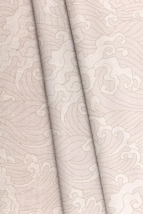 Feathr - Ocean Spray Fabric - Pink