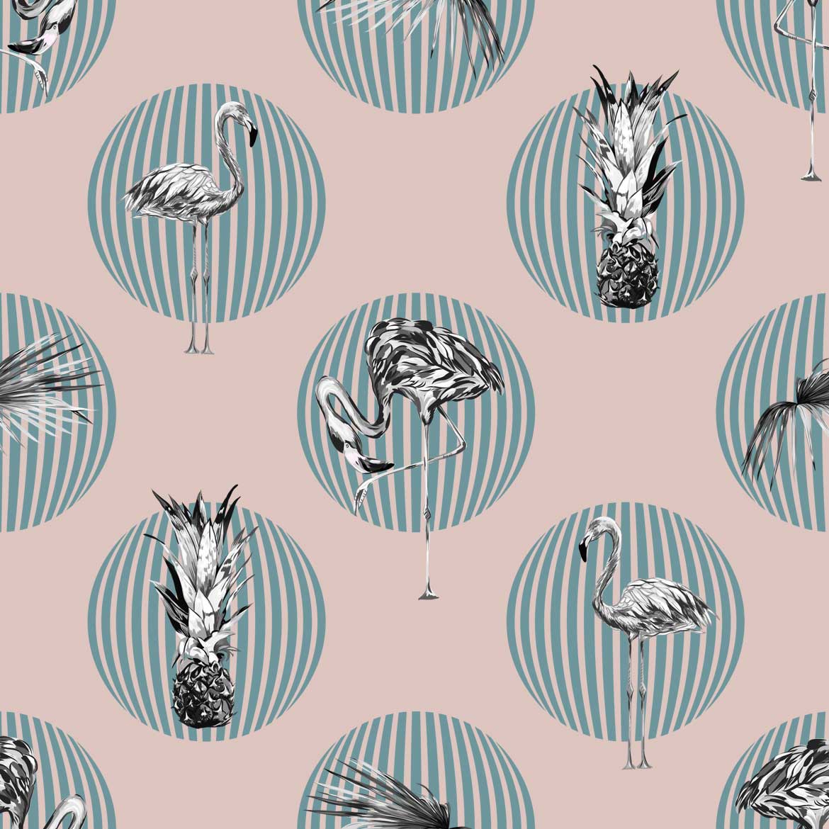 Vertoon produk Palm Springs - Pink van vervaardiger Feathr