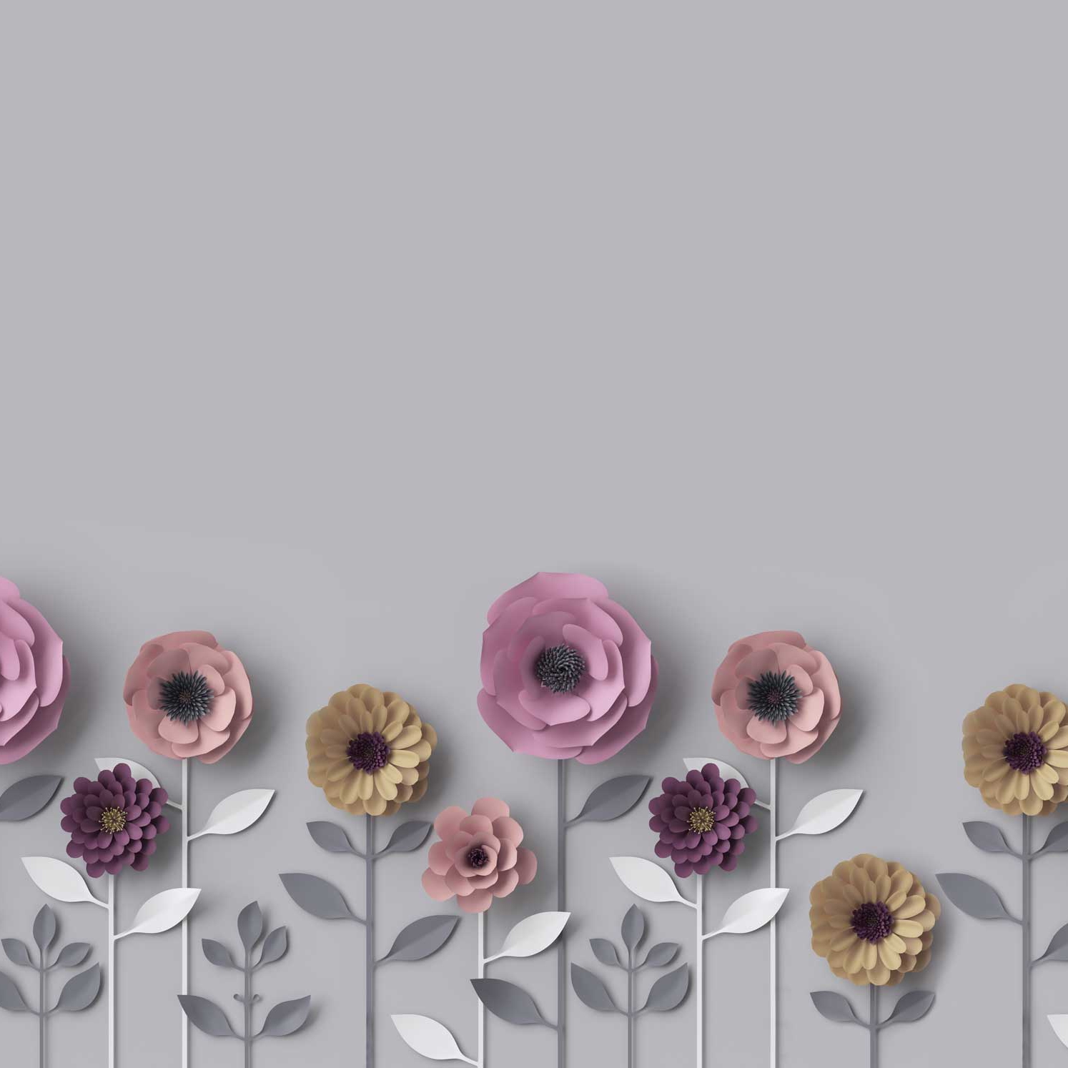 Mostra il prodotto Paper Peonies - Original del produttore Feathr
