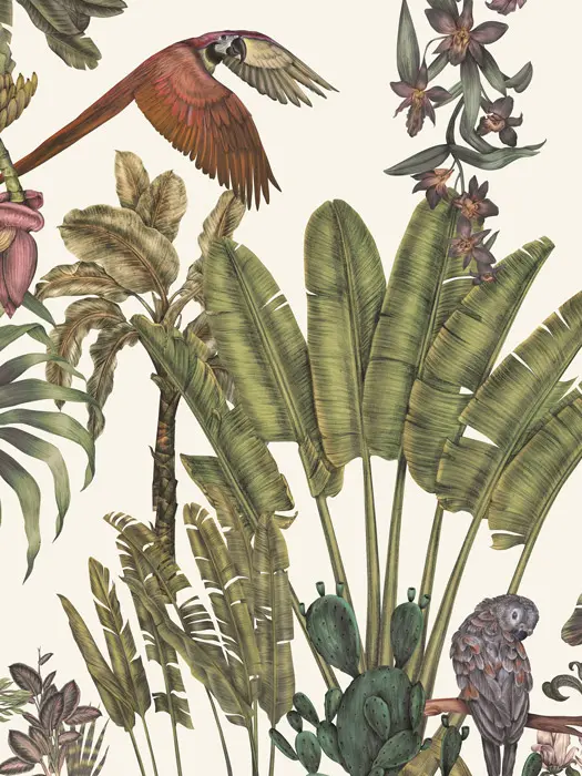 Feathr - Parrot’s Jungle Home - Cream