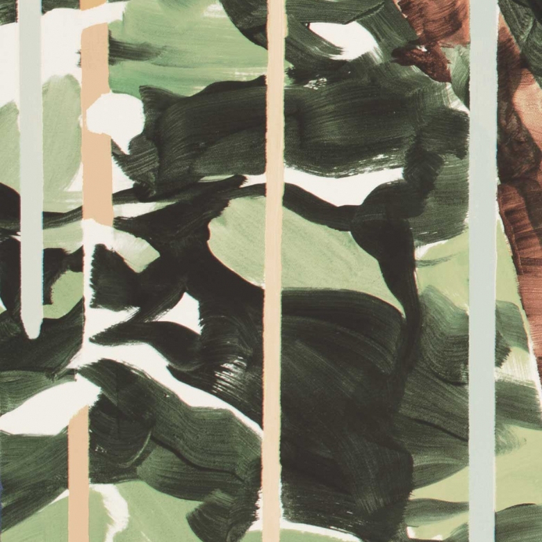 Raindrops - Vintage Green