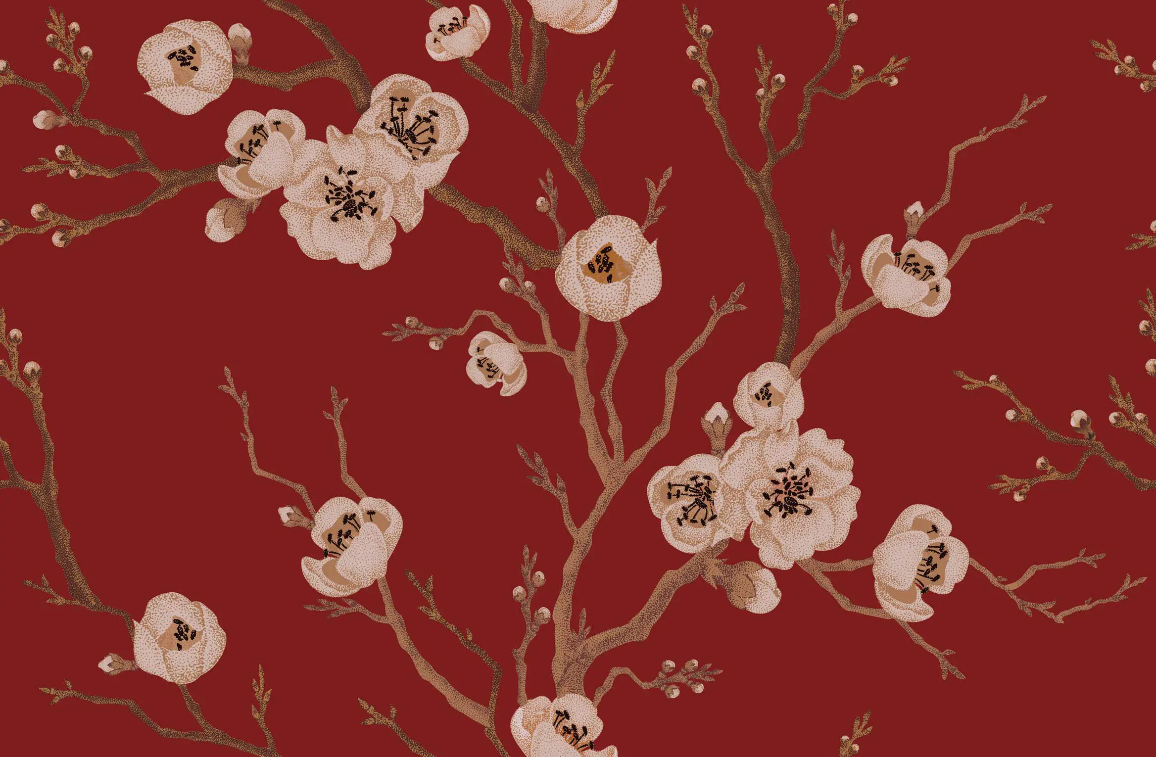 Feathr - Sakura in Bloom - Red