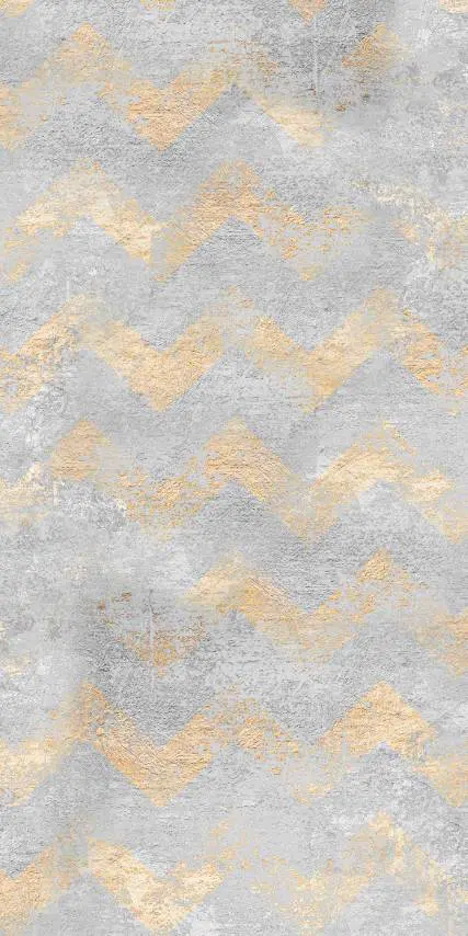 Feathr - Shimmer Chevron - Gold
