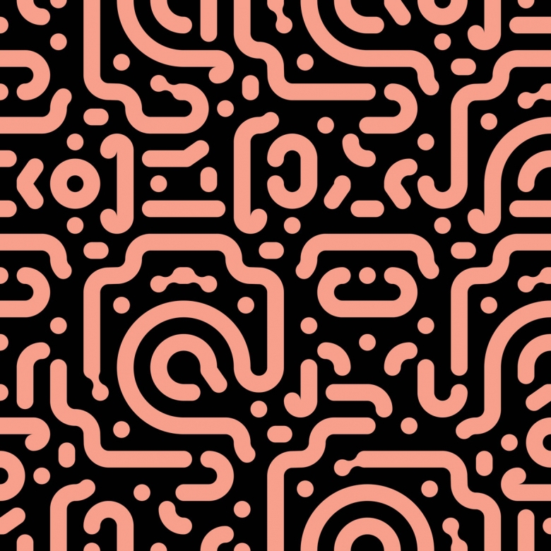 Produkt Stroke The Wallpaper I - Orange Line des Herstellers Feathr anzeigen