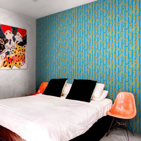 Synchronized Divers - Lido Blue