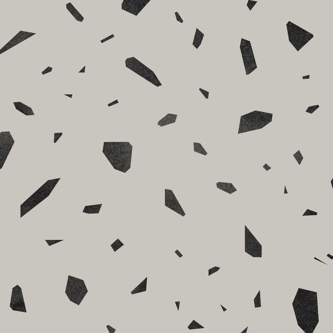 Terrazzo Noir - Grey