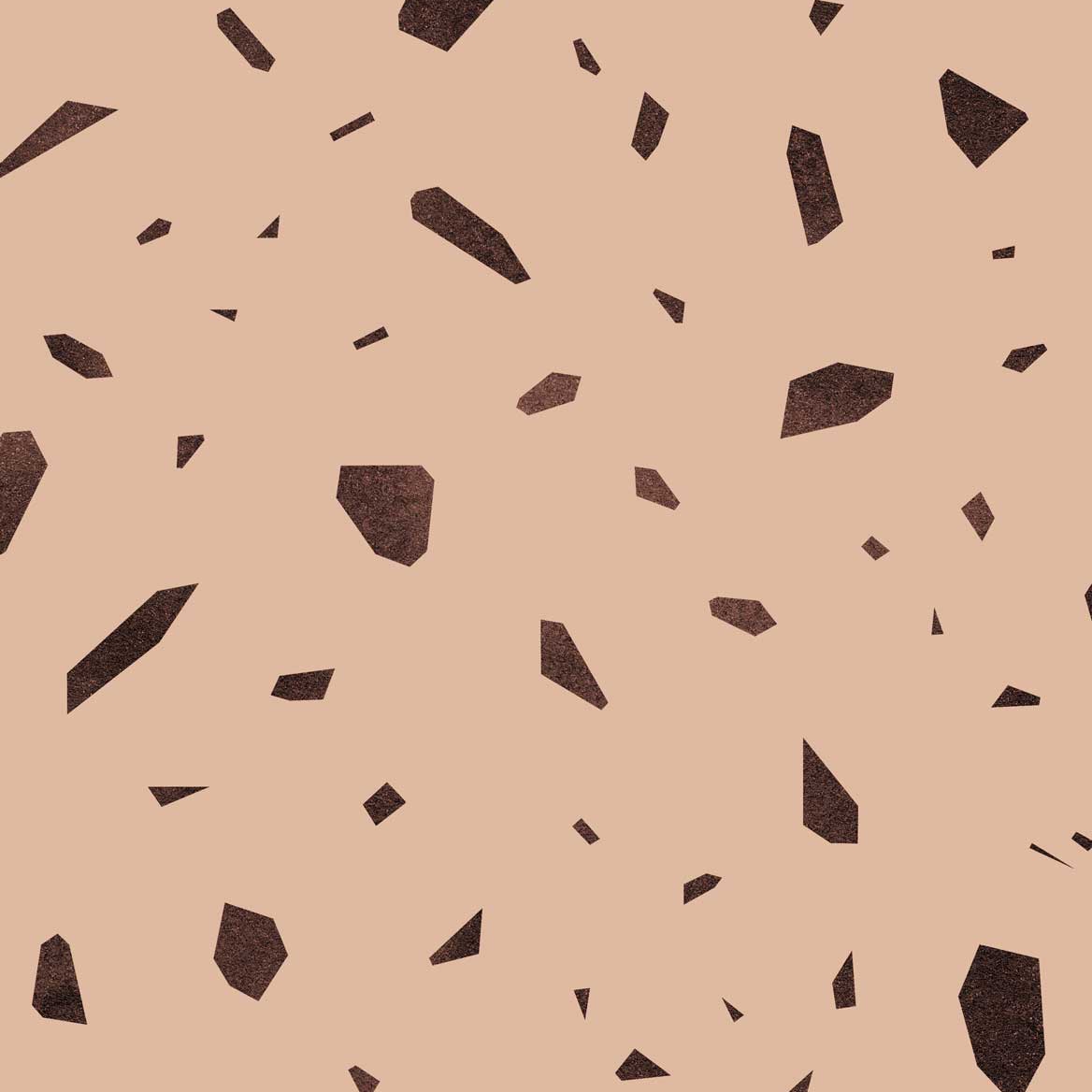 Terrazzo Noir - Terracotta