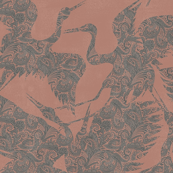 The Swoop Fabric - Dusty Pink