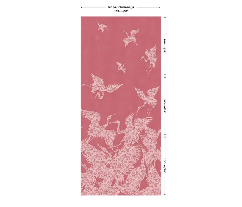 Feathr - The Swoop Fabric - Pink