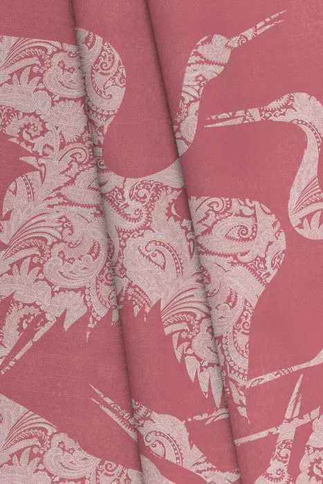 Feathr - The Swoop Fabric - Pink