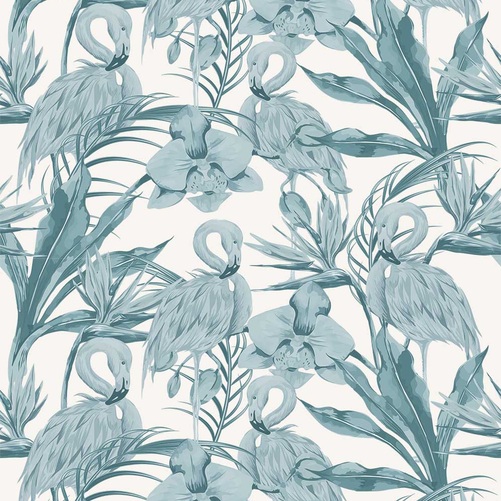 Tropical Shore - Blue
