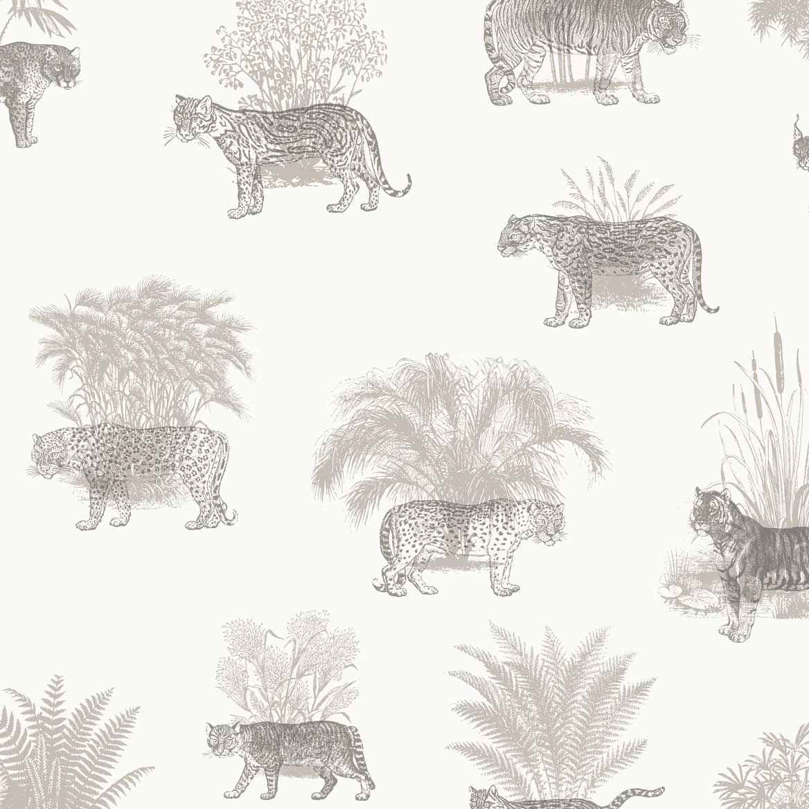 Produkt Where They Belong Tropical - Grey des Herstellers Feathr anzeigen