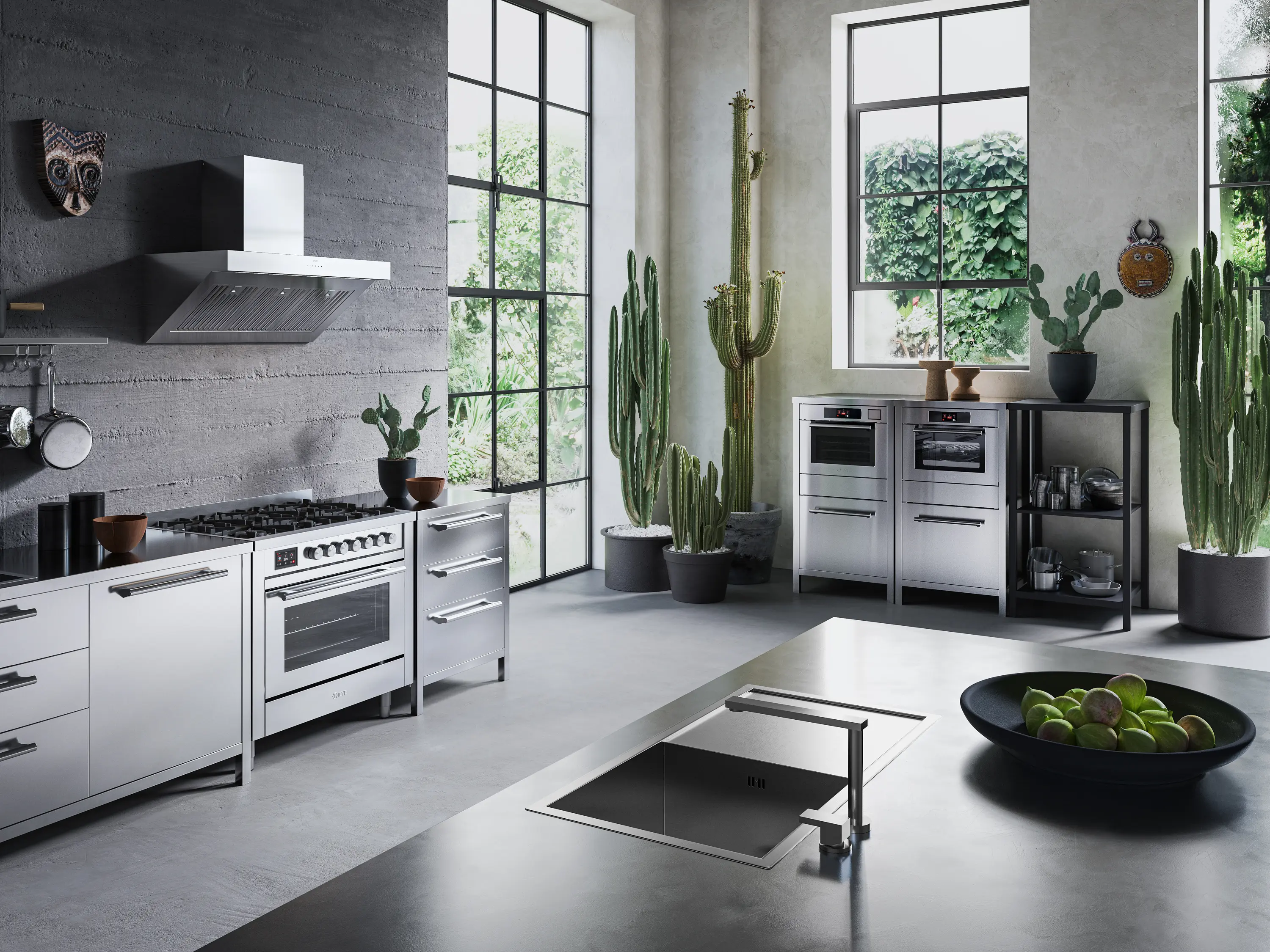 ILVE - Professional Plus | Frigorifero in acciaio inox