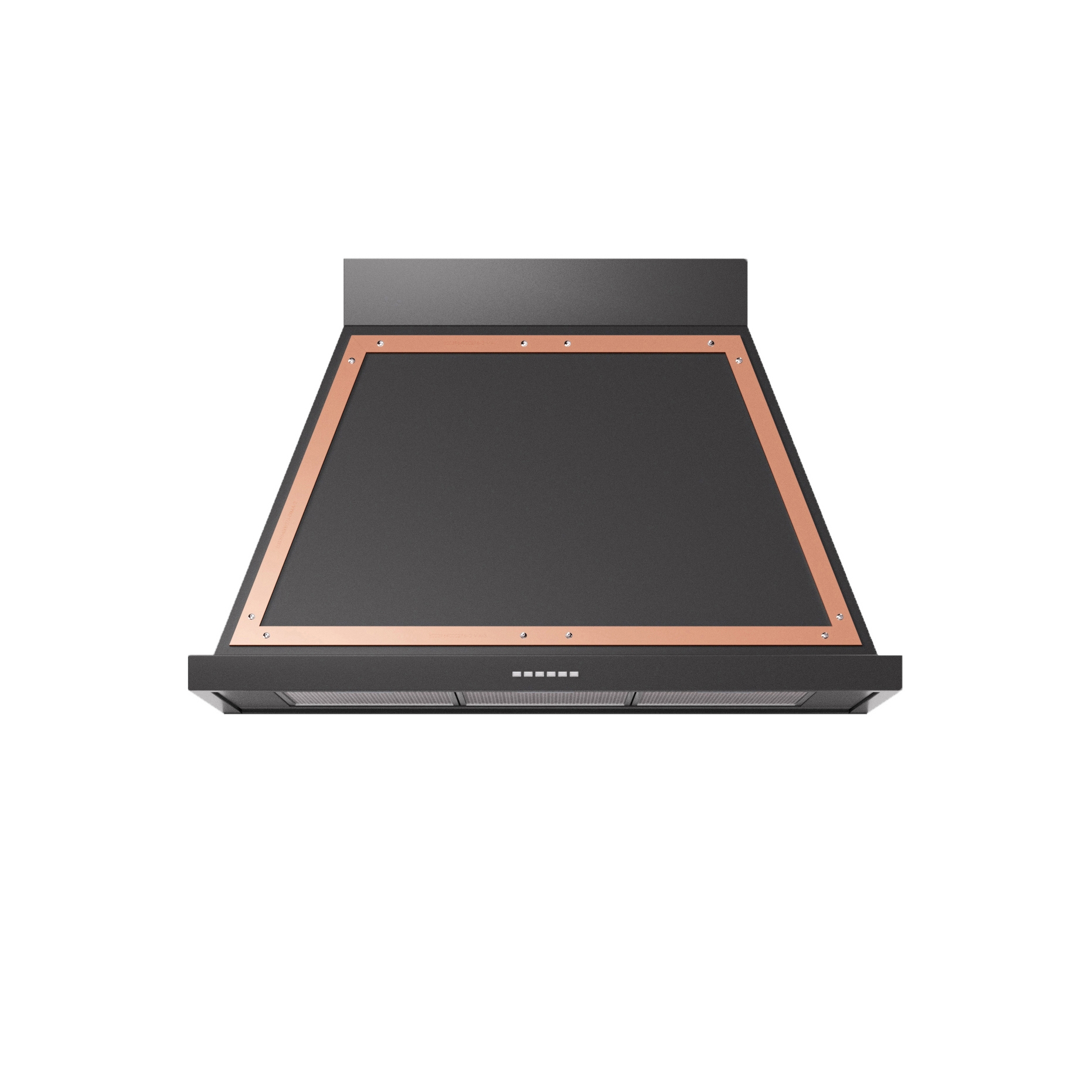 Display product Nostalgie | 100 cm enamelled steel wallmount hood with frames from manufacturer ILVE