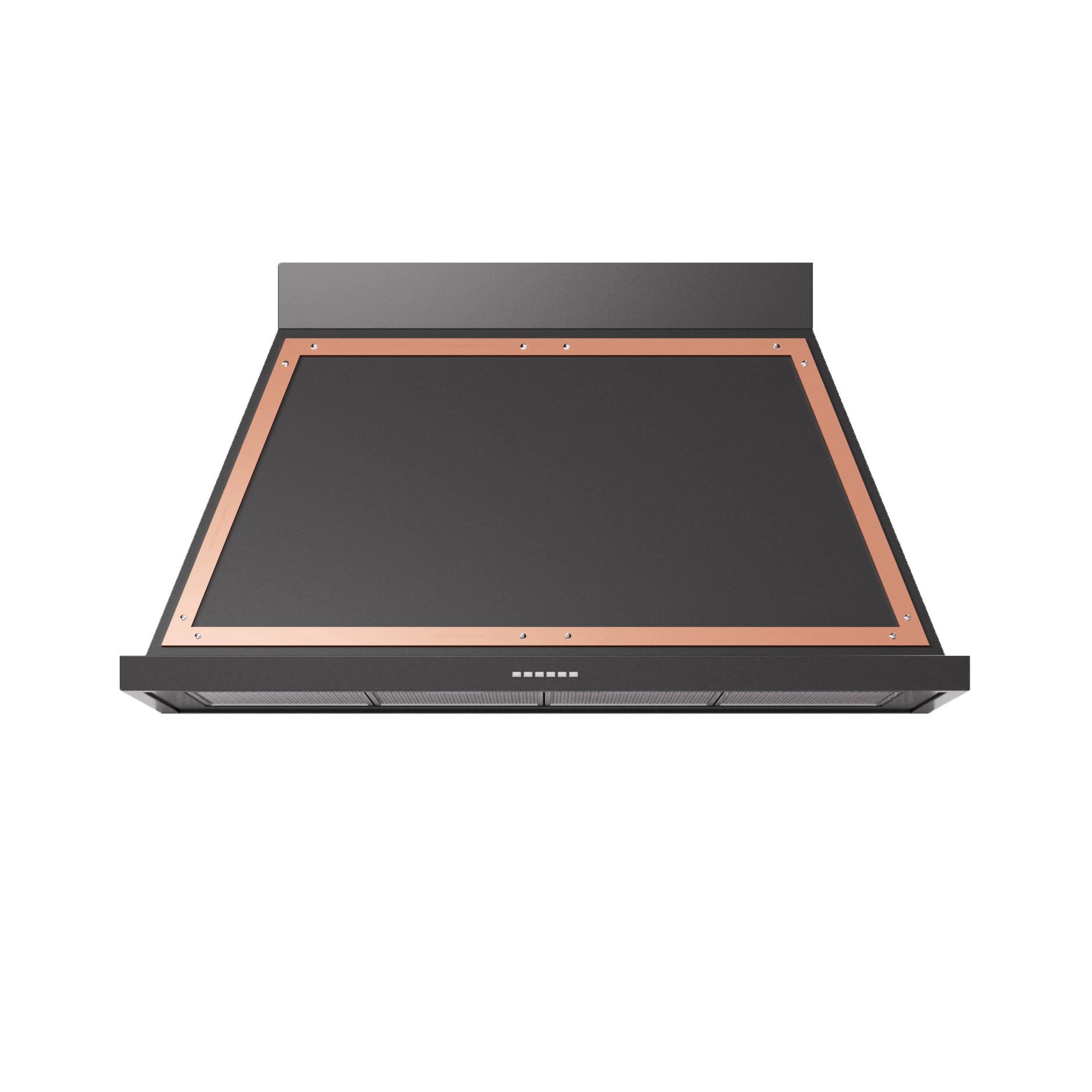 Display product Nostalgie | 120 cm enamelled steel wallmount hood with frames from manufacturer ILVE