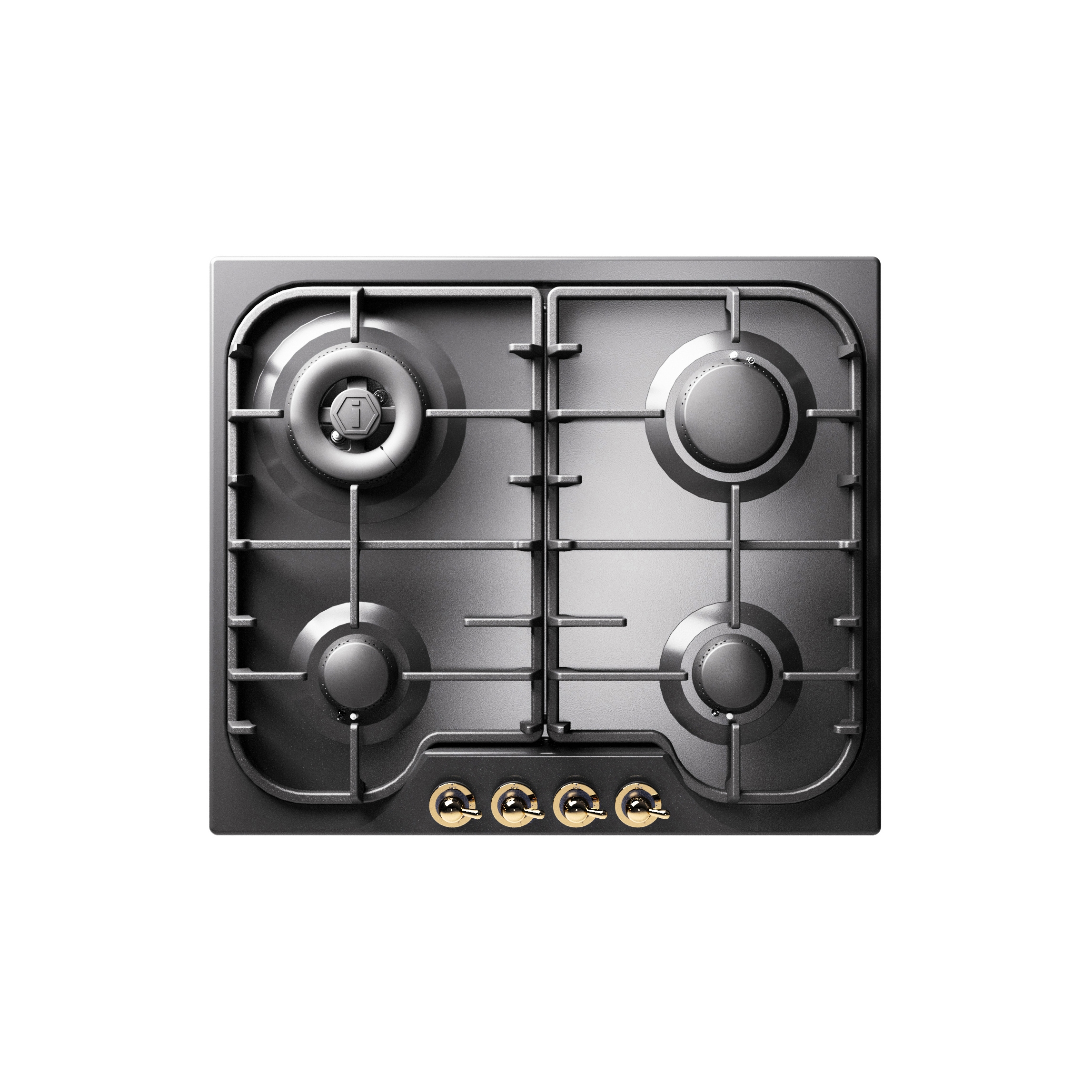 Display product Nostalgie | 60 cm enamelled steel gas hob 4 burners from manufacturer ILVE