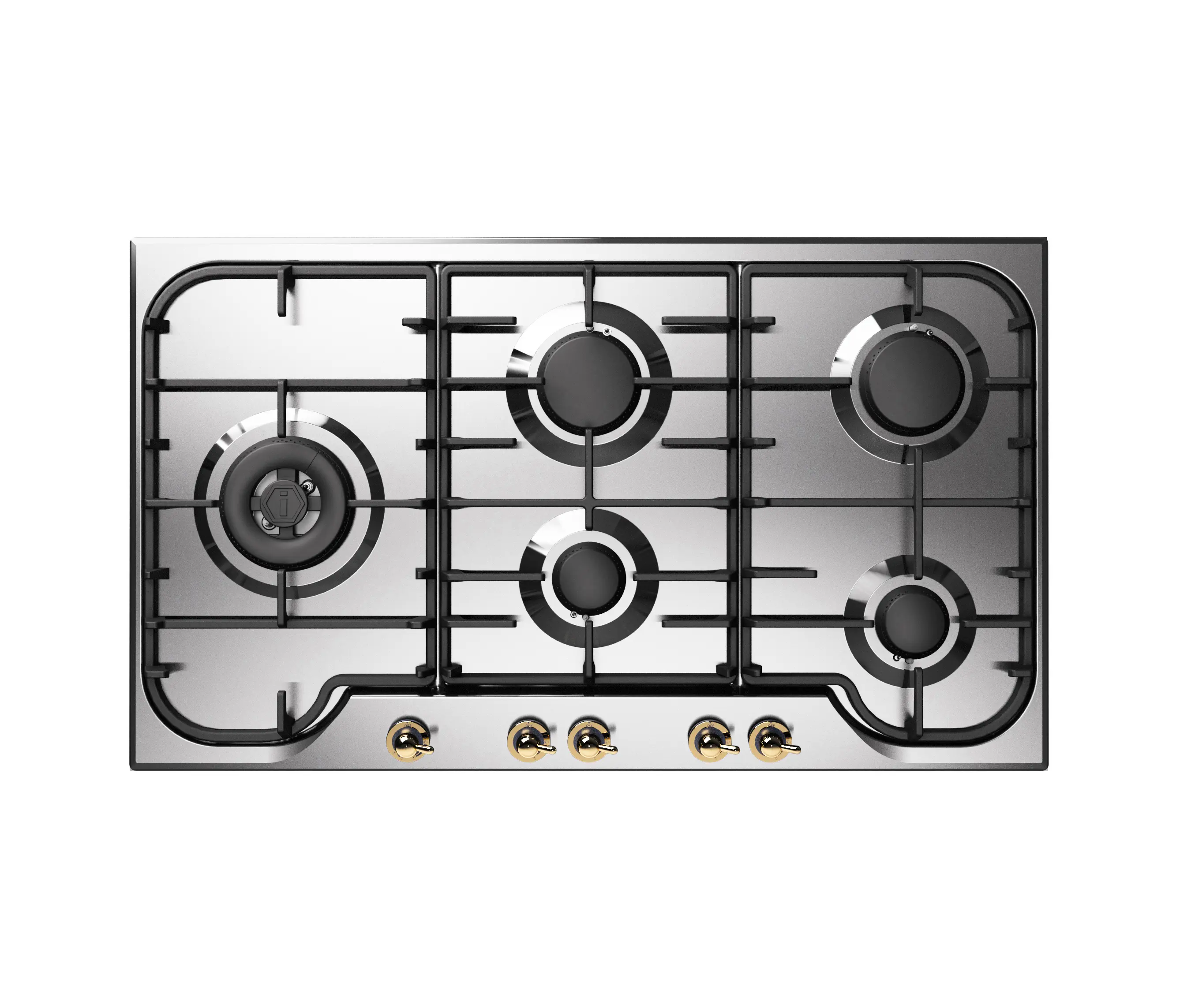 ILVE - Nostalgie | Piano cottura a gas in acciaio smaltato 5 fuochi