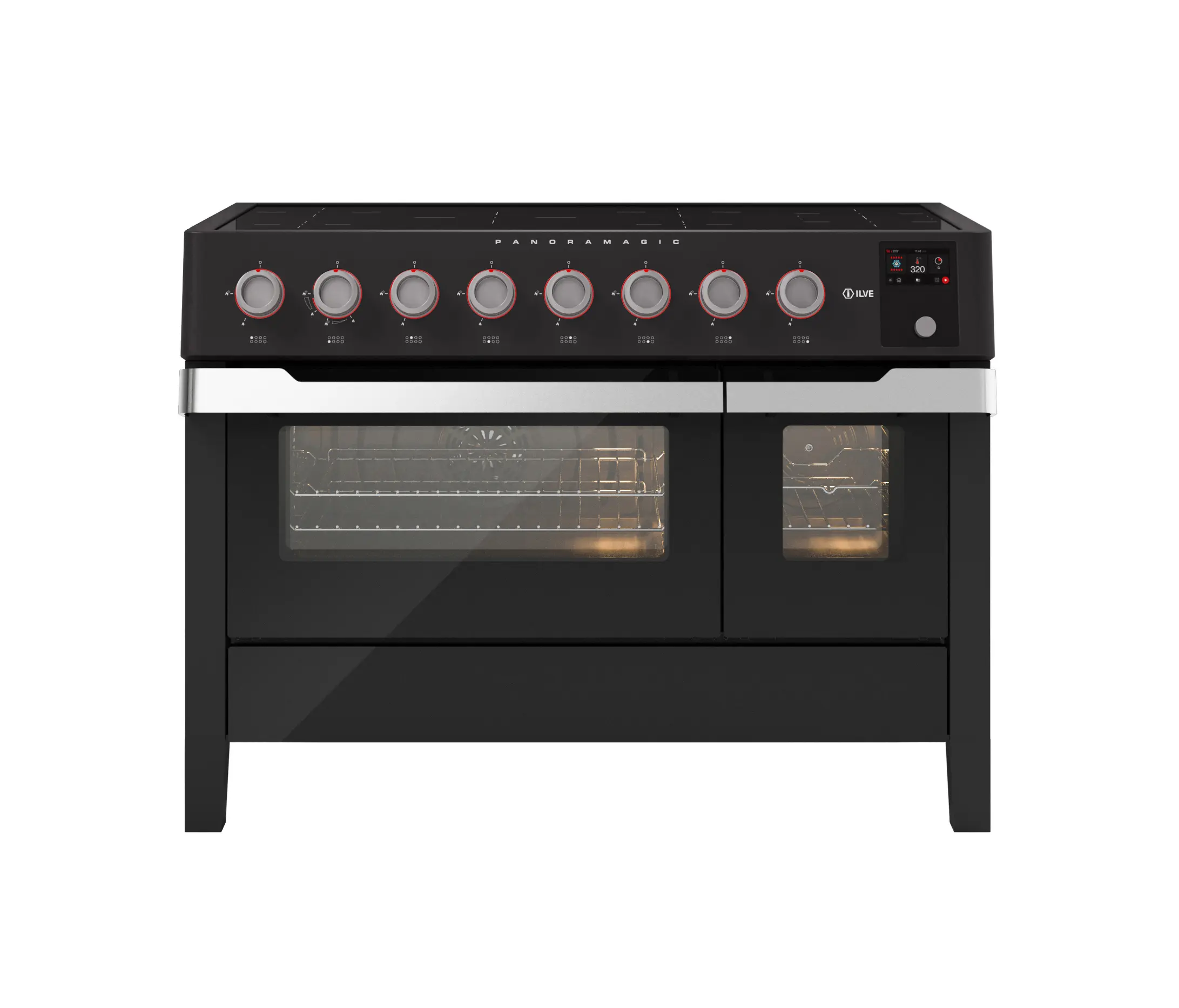 ILVE - Panoramagic | Cuisinière Panoramagic 120cm double four avec écran tactile