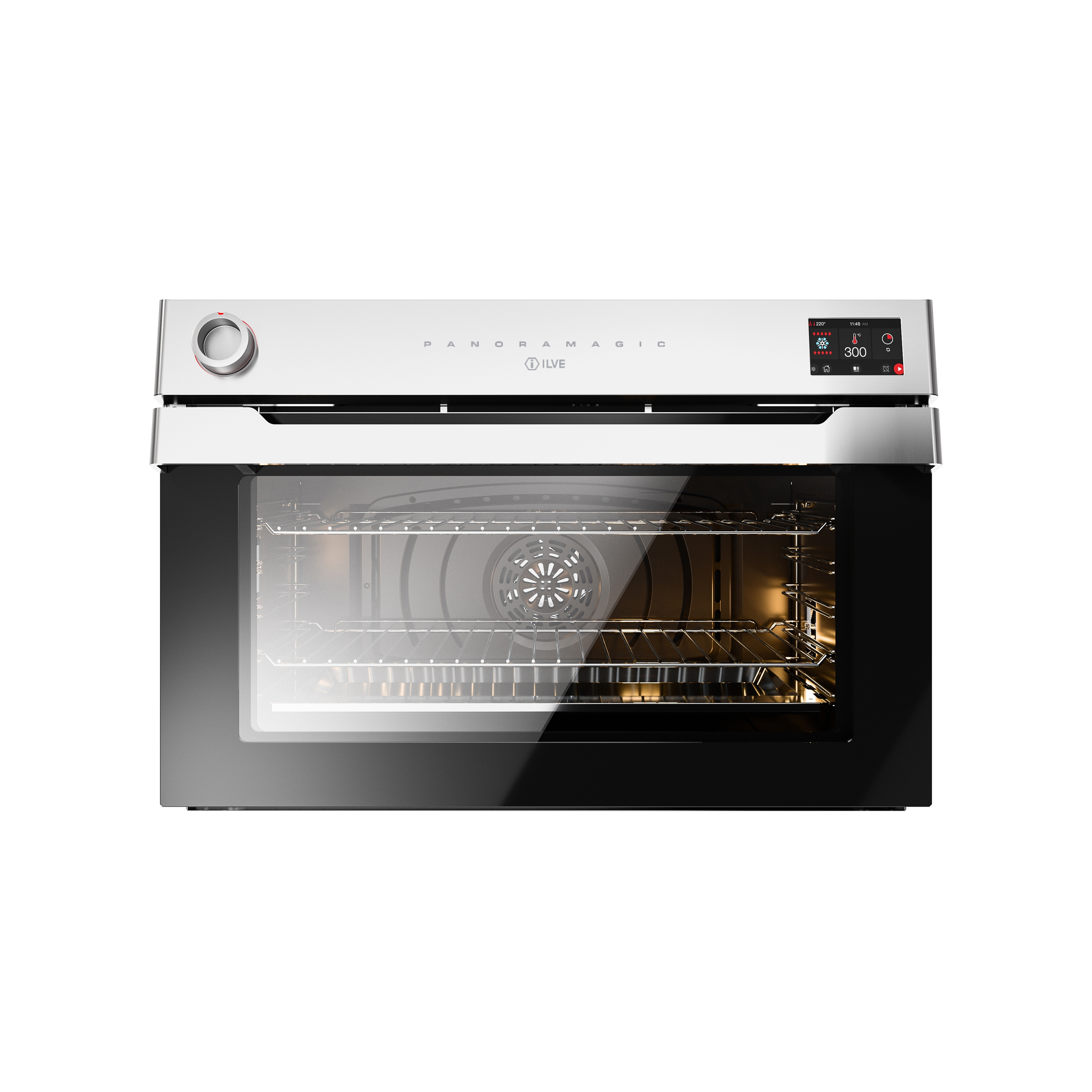 Produkt Panoramagic | 90 cm TFT-Einbaubackofen des Herstellers ILVE anzeigen