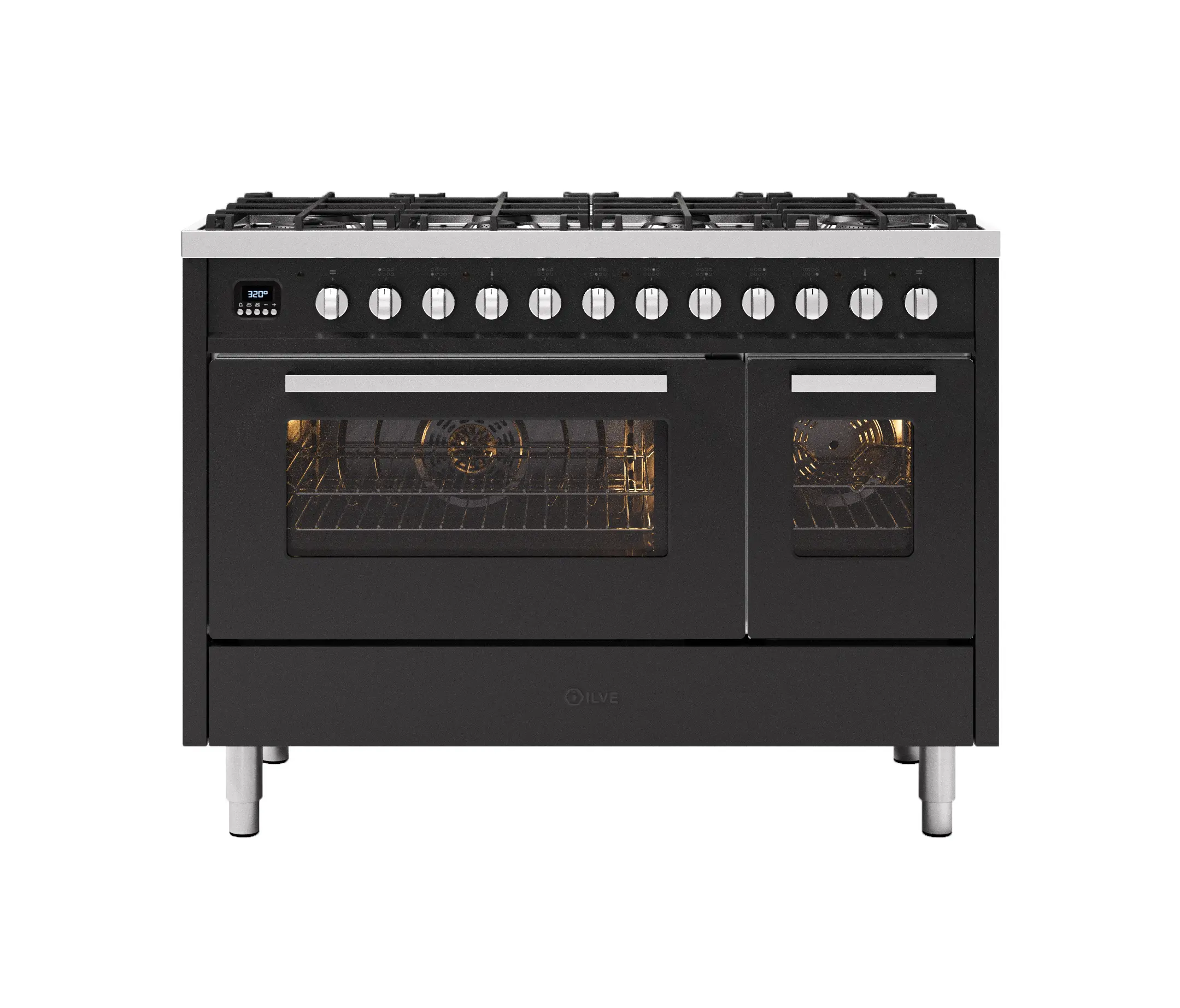 ILVE - Pro Line | Cuisinière Pro Line 120cm double four