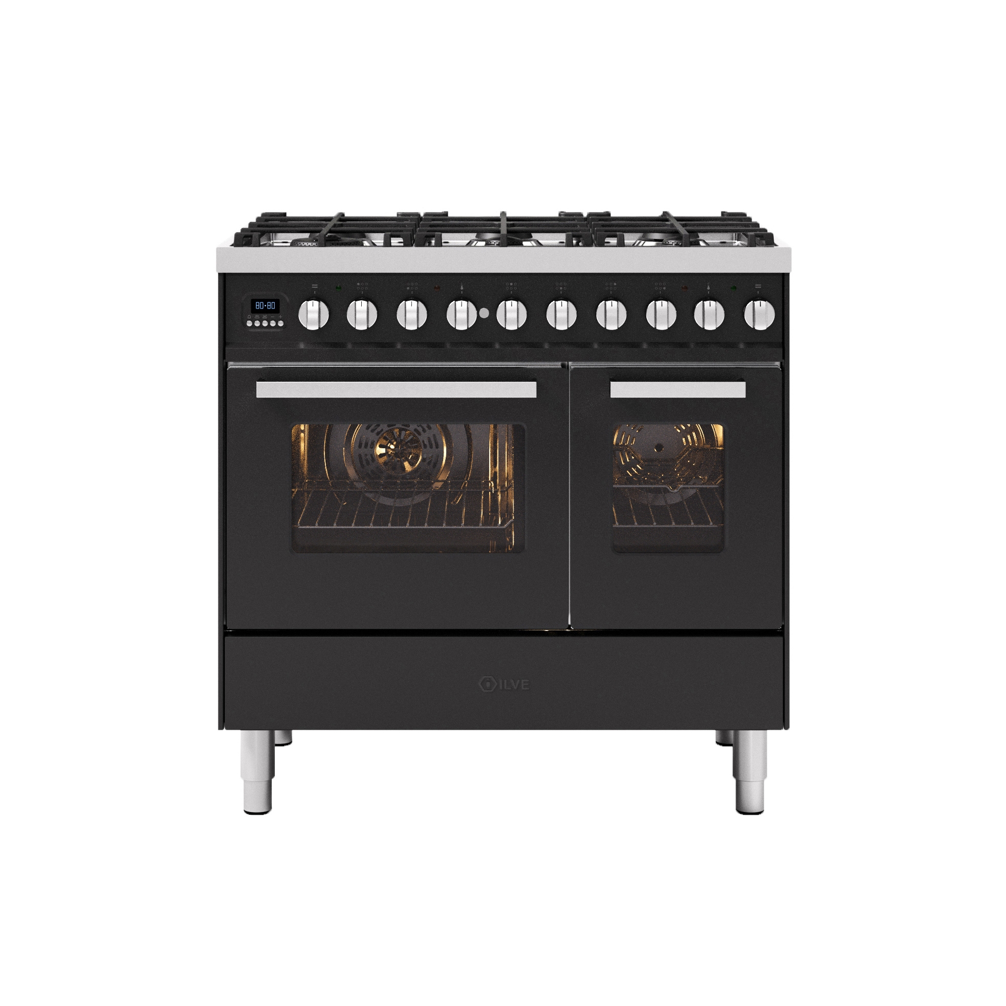 Display product Pro Line | 90 cm double oven range cooker from manufacturer ILVE