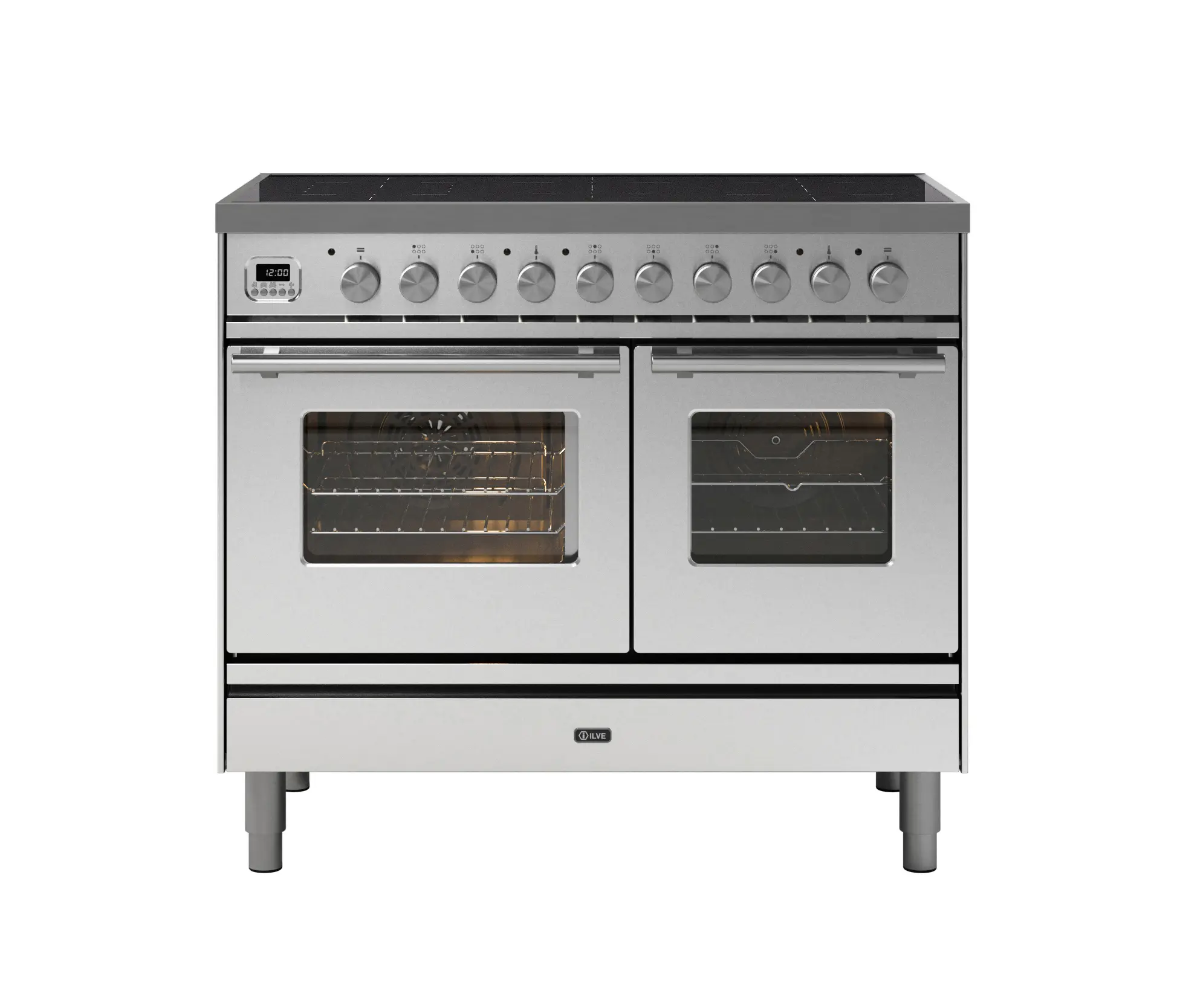 ILVE - Professional Plus | 100 cm double oven range cooker