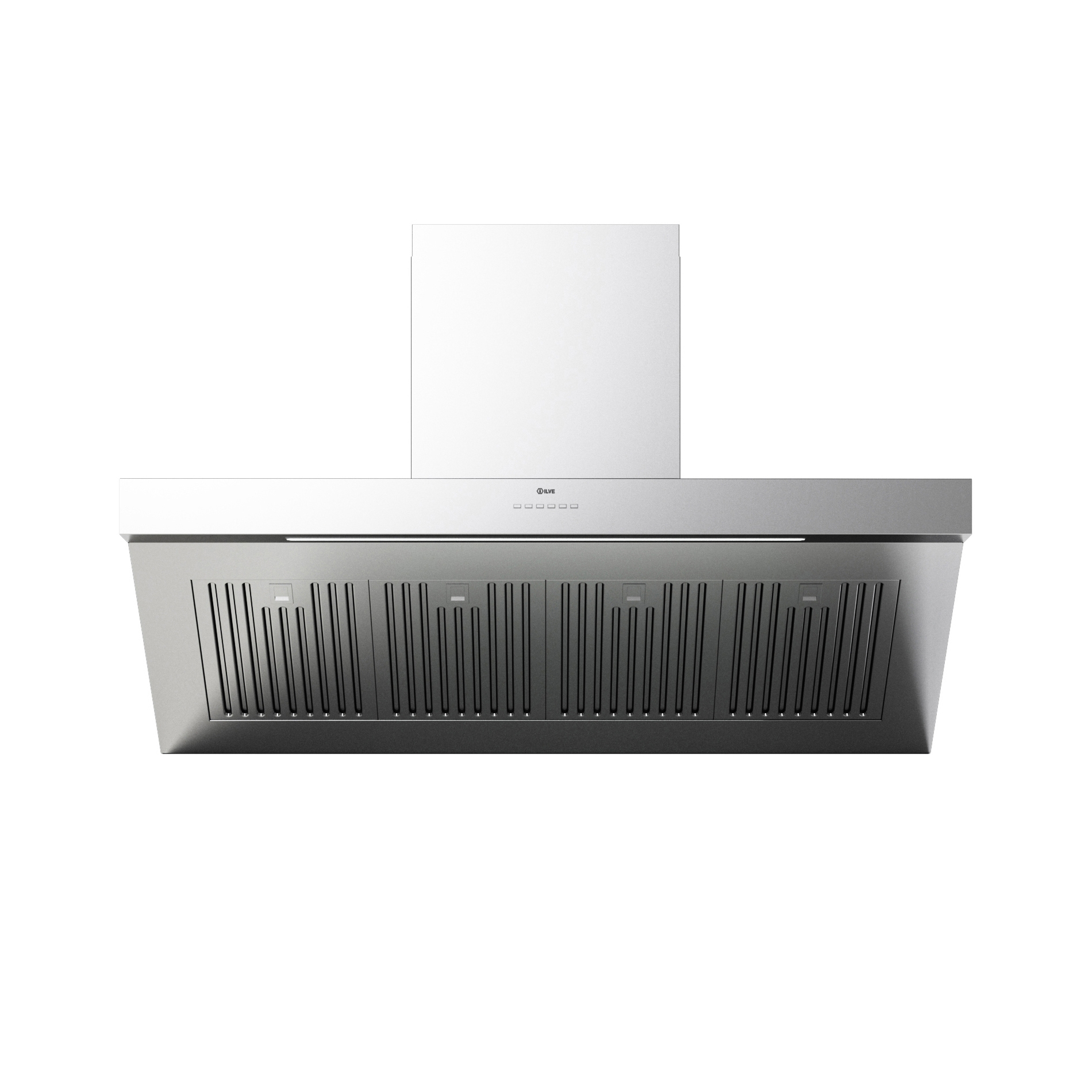 Vertoon produk Professional Plus | 120 cm professional stainless steel wallmount hood van vervaardiger ILVE