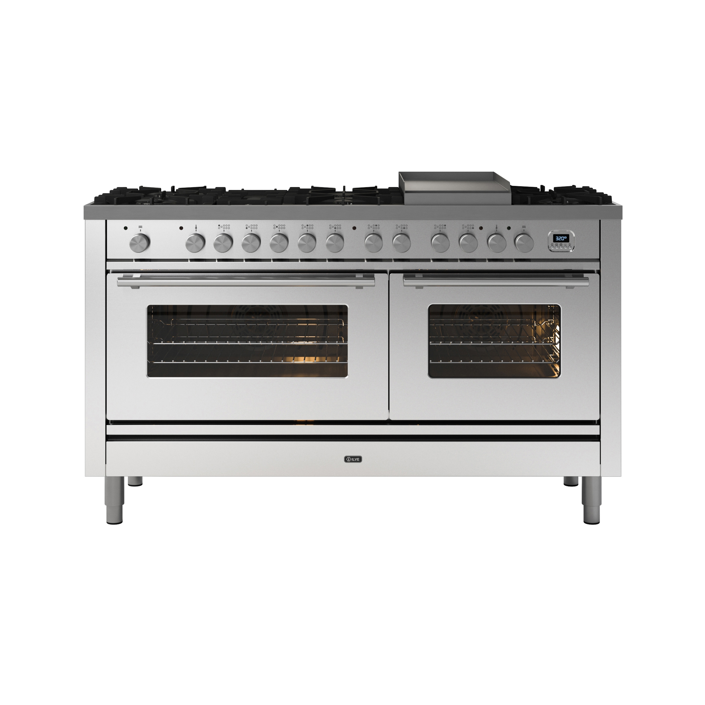 Display product Professional Plus | 150 cm double oven range cooker from manufacturer ILVE