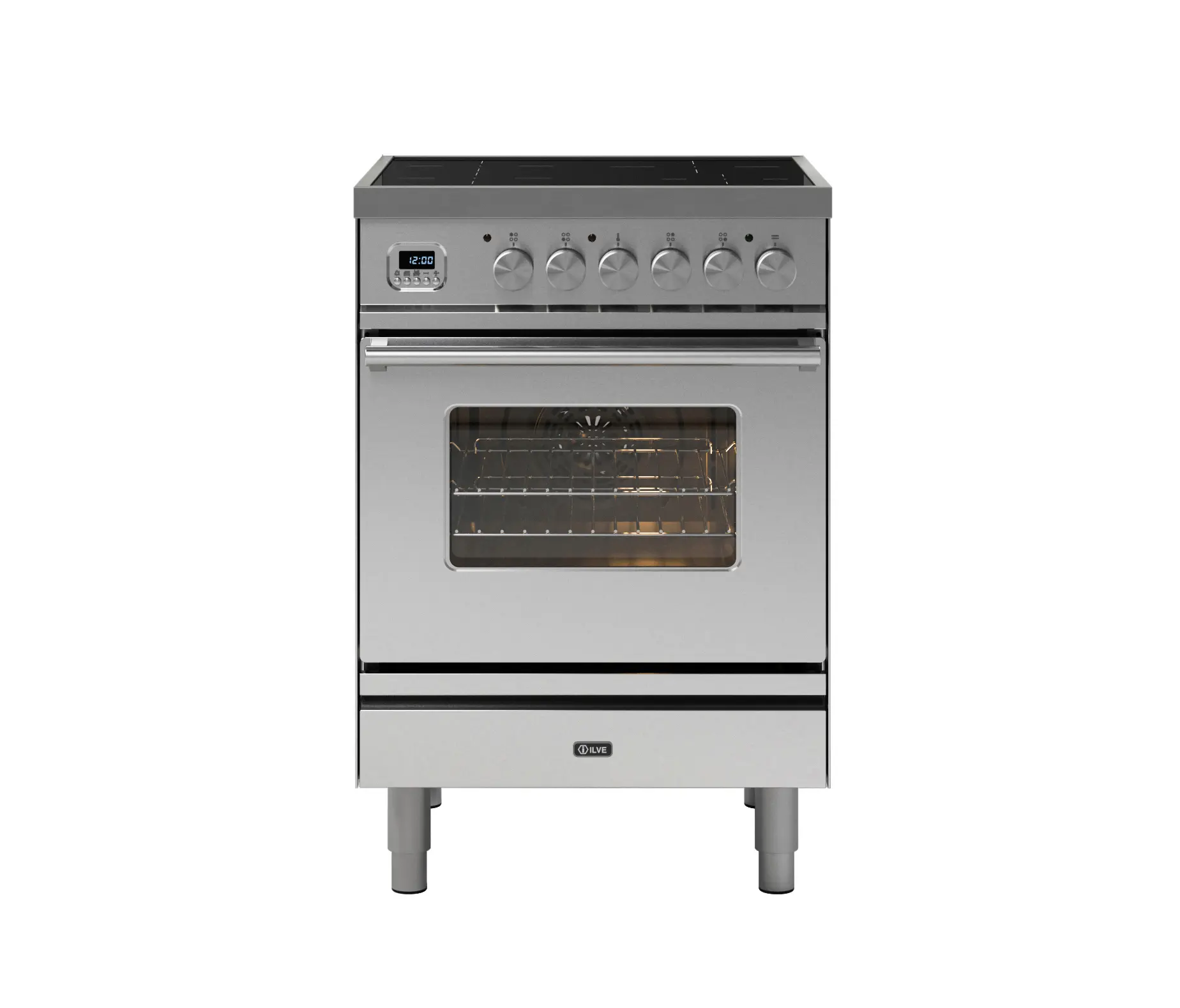 ILVE - Professional Plus | Bloque de cocción estilo Professional Plus de 60 cm