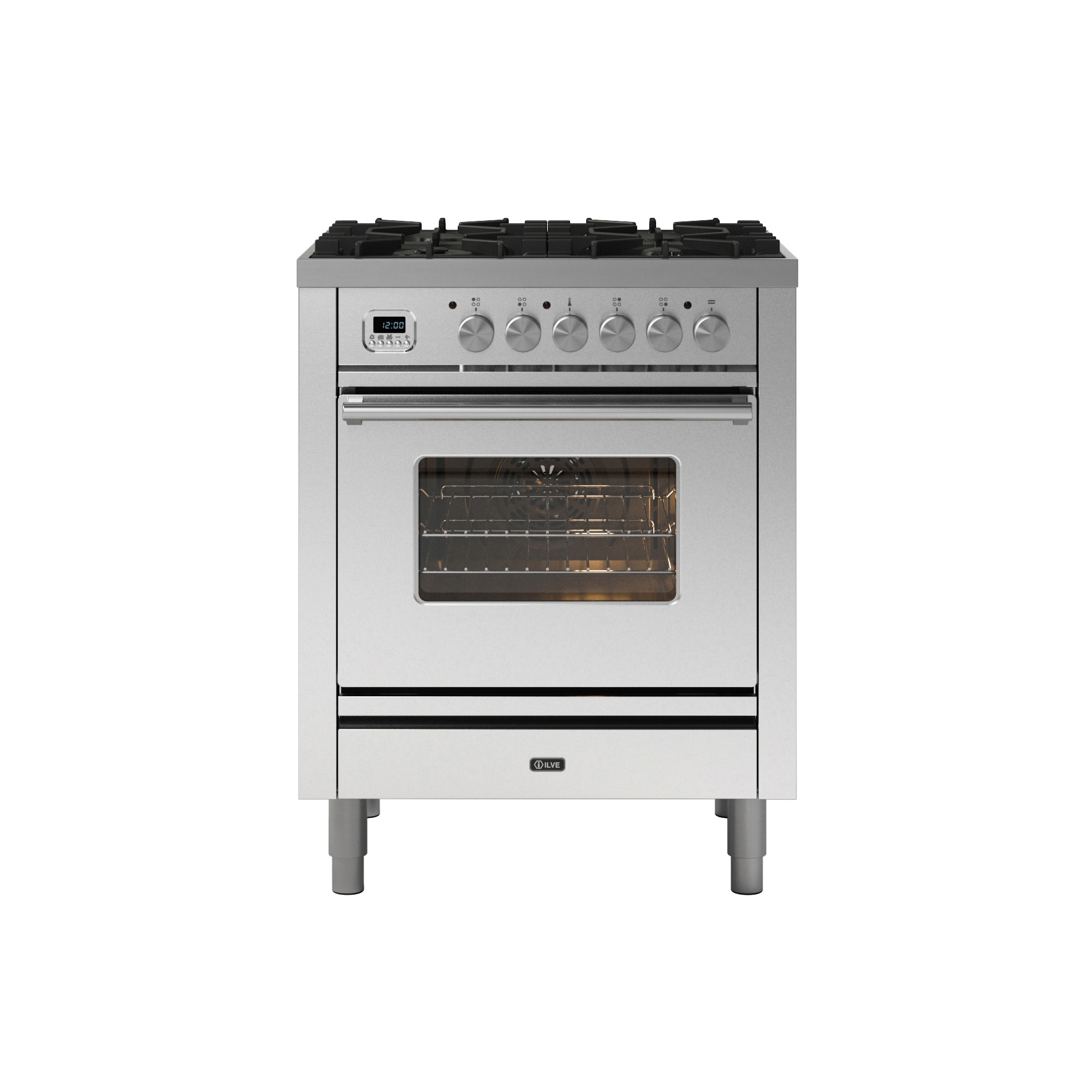 Display product Professional Plus | 70 cm single oven range cooker 4 burners from manufacturer ILVE