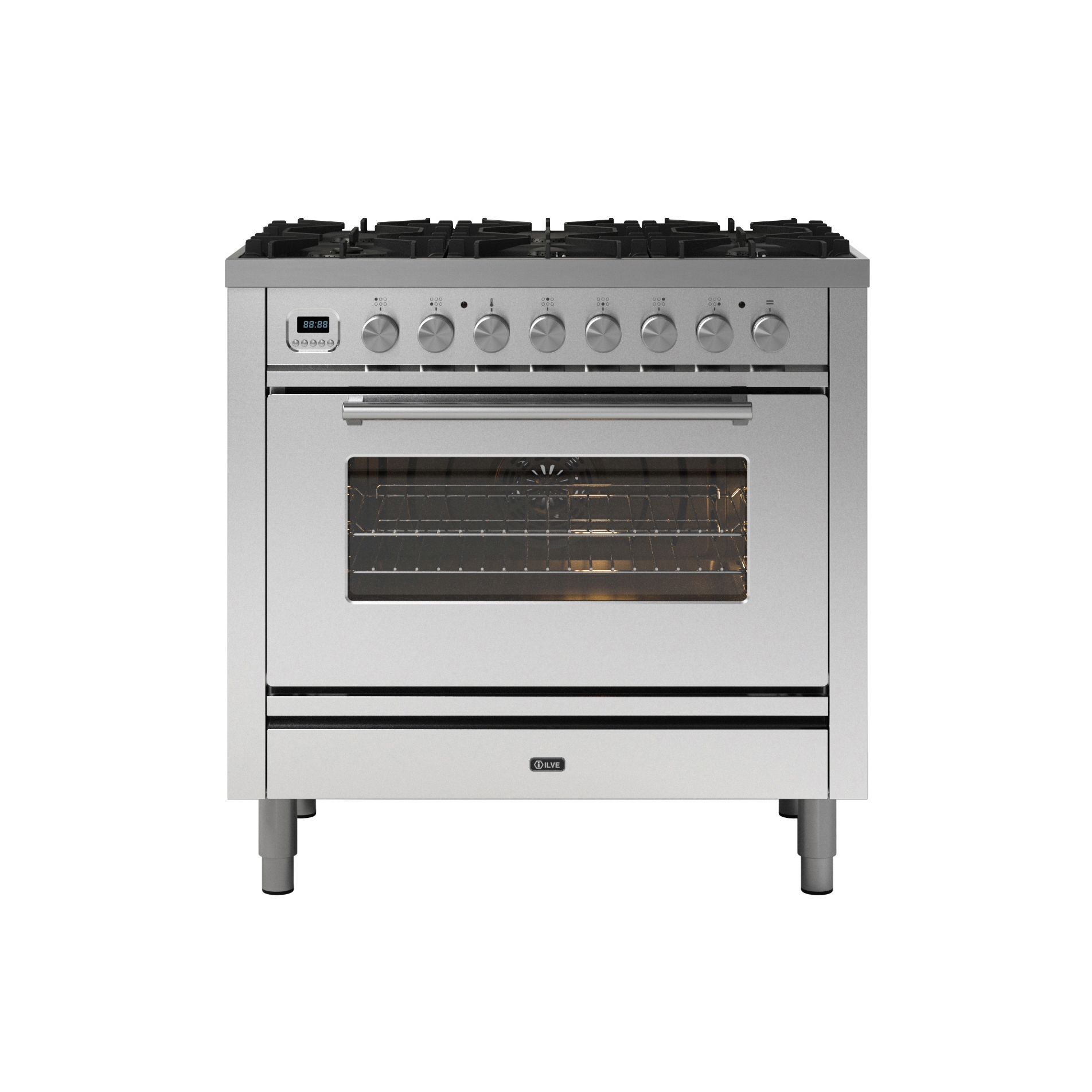 Display product Professional Plus | 90 cm single oven range cooker from manufacturer ILVE