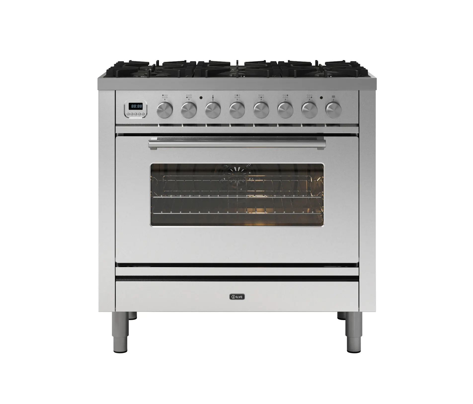 ILVE - Professional Plus | Cuisinière Professional Plus 90cm monofour