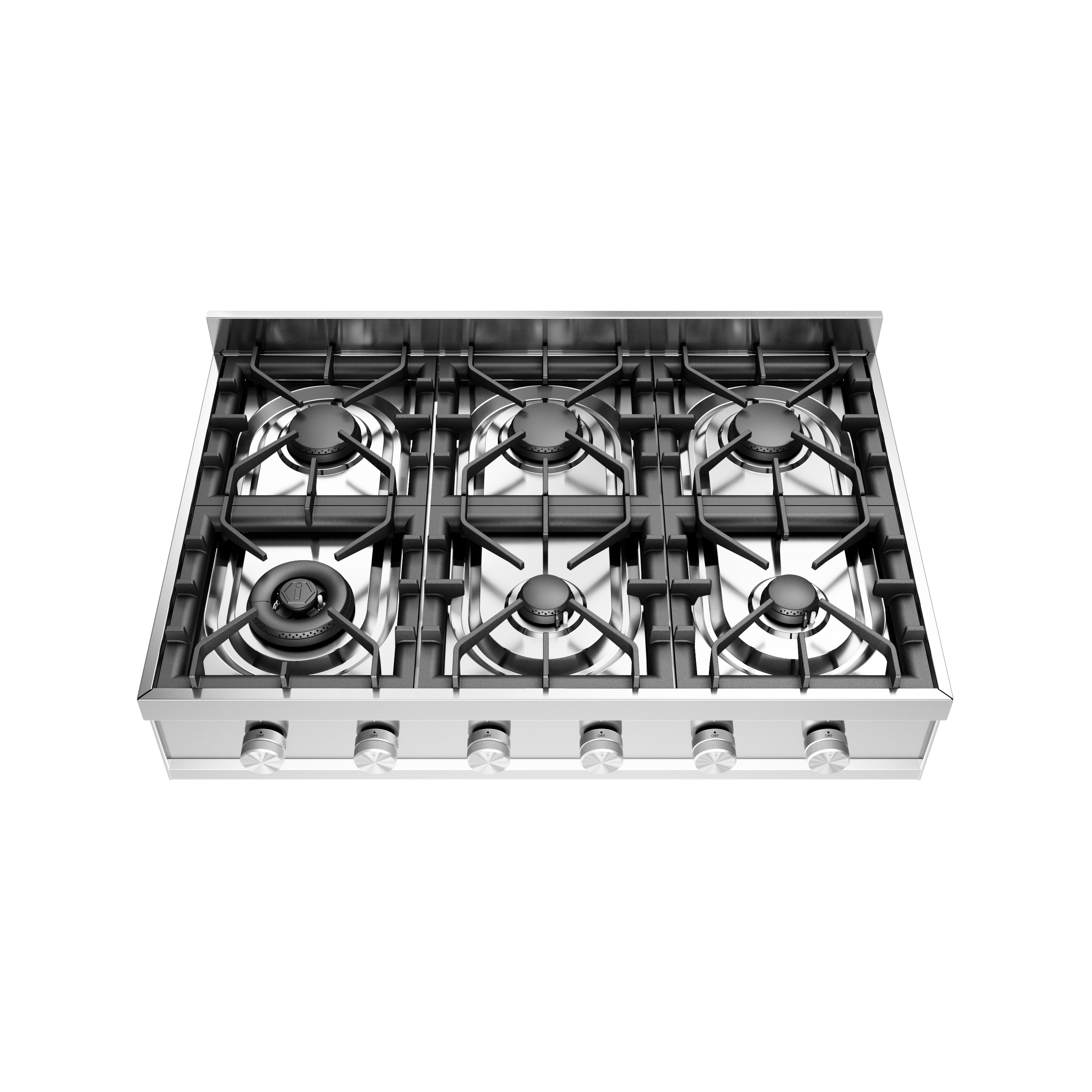 Display product Professional Plus | Gas hob, 90 cm with 6 burners from manufacturer ILVE