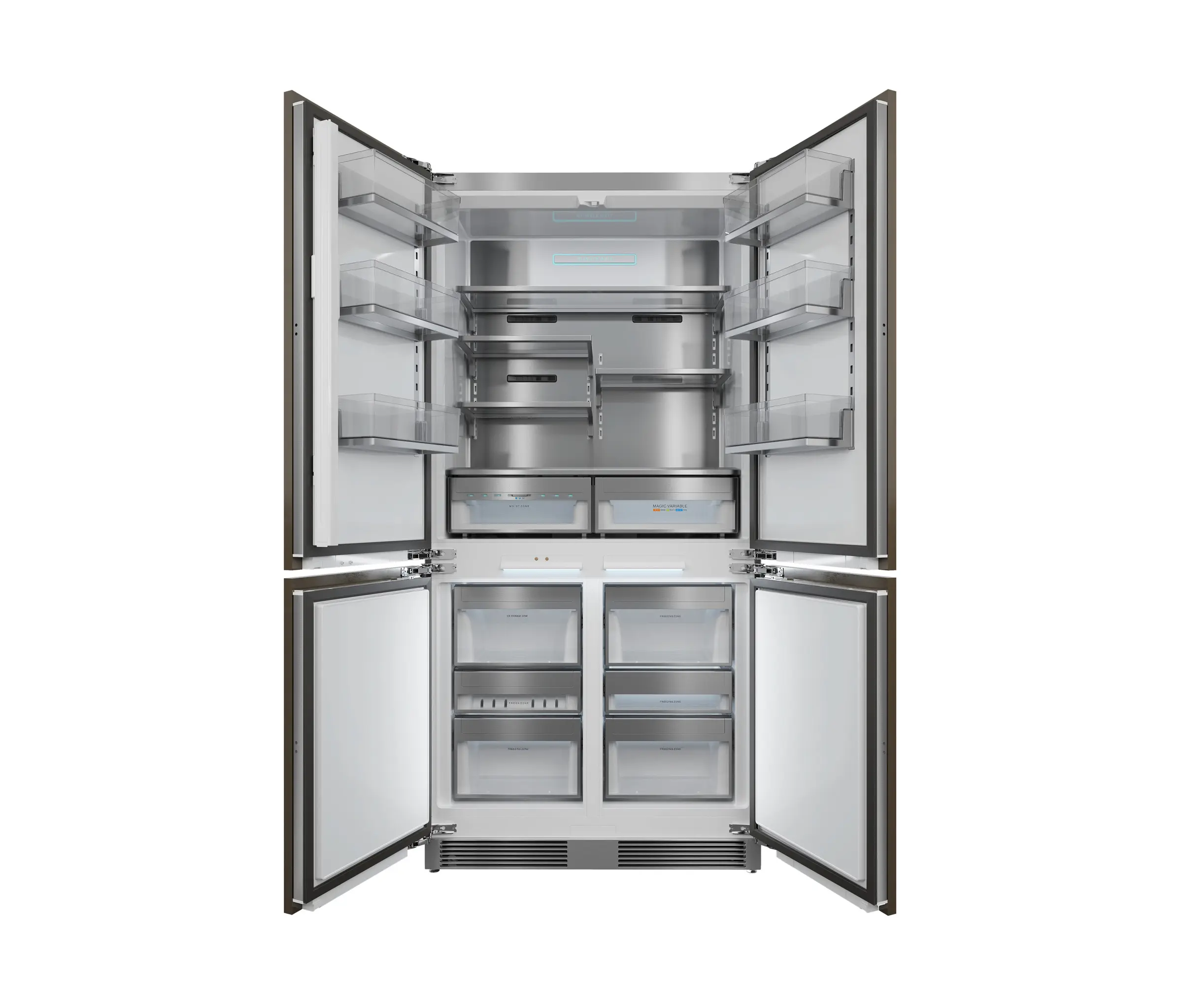 ILVE - Nostalgie | Frigorifero in acciaio inox