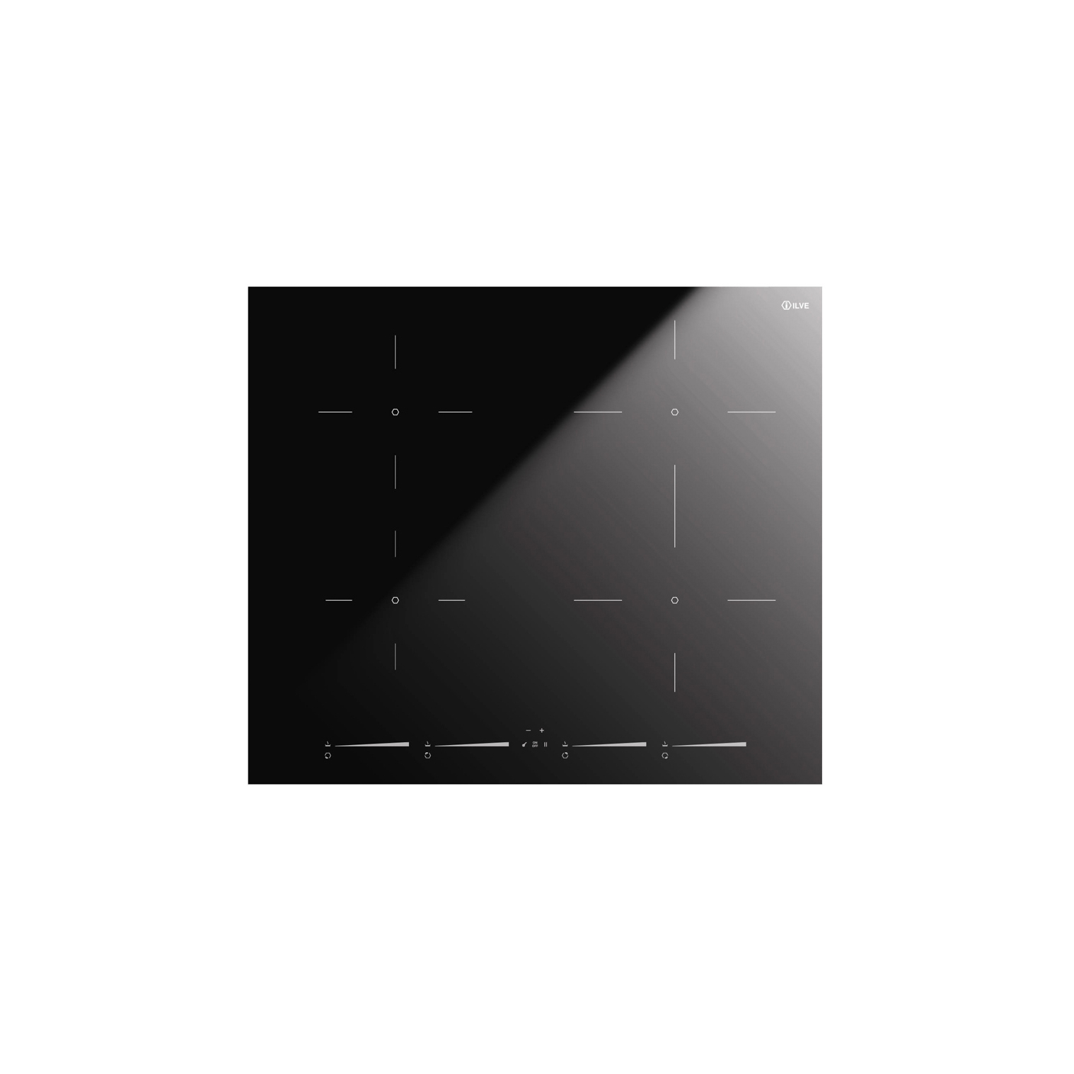 Display product Panoramagic | 60 cm 4 zone induction hob from manufacturer ILVE