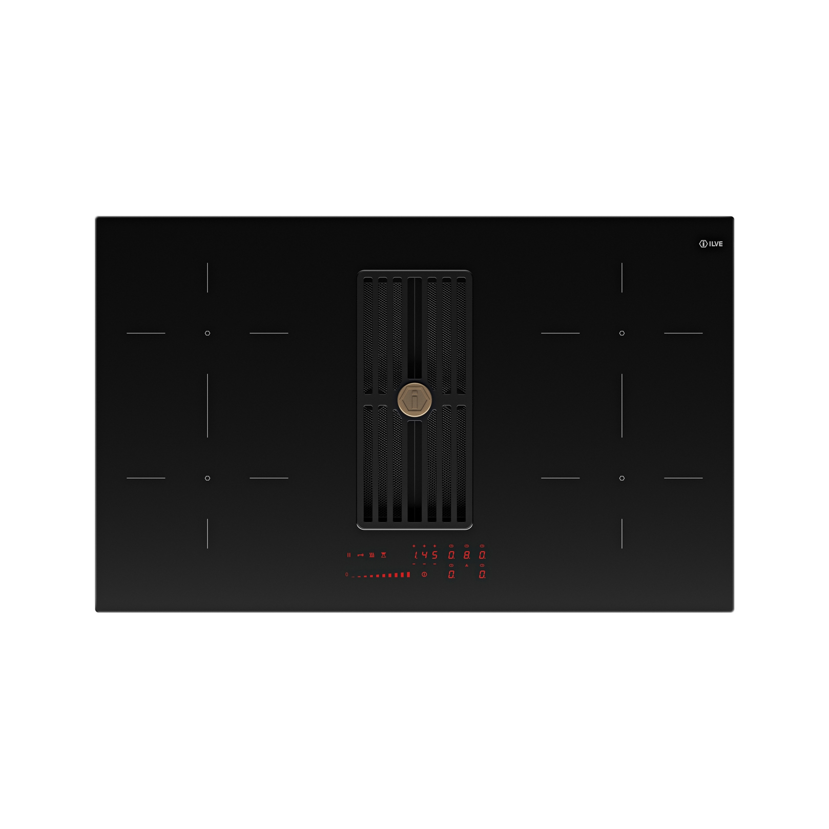 Display product Panoramagic | 83 cm induction hob with integrated extraction from manufacturer ILVE