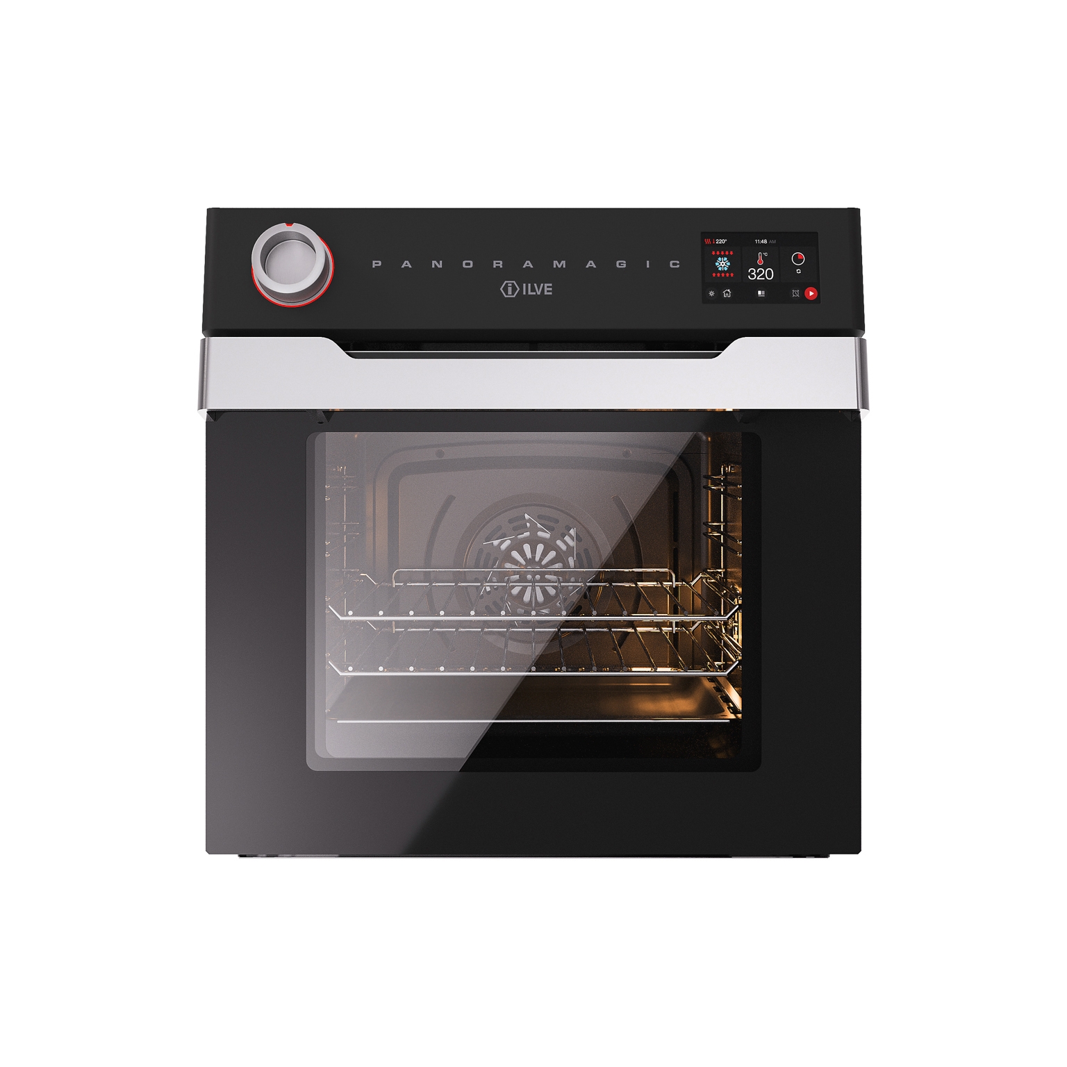 Mostra il prodotto Panoramagic | Forno elettrico incasso 320° C 60 cm del produttore ILVE
