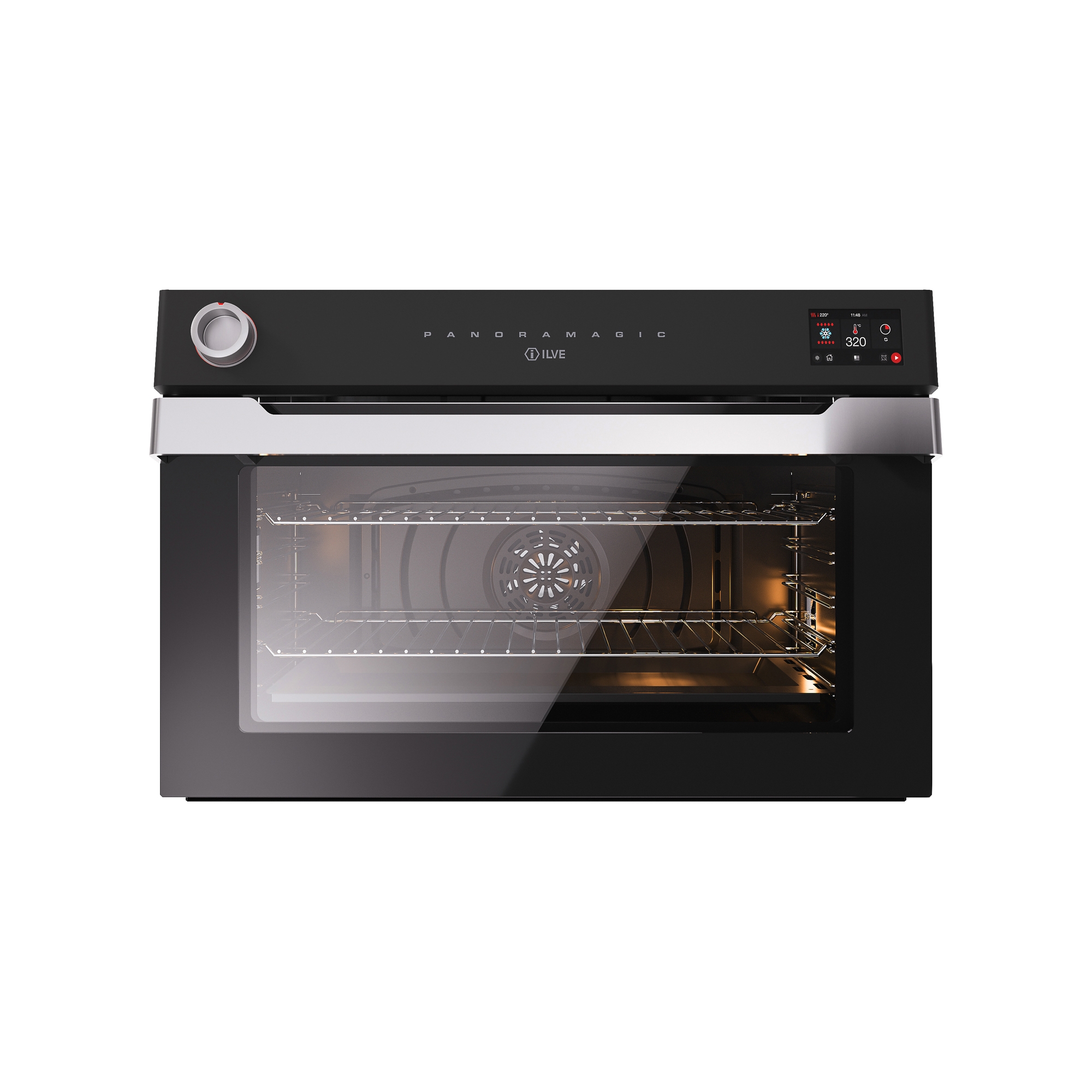 Produkt Panoramagic | 90 cm TFT-Einbaubackofen des Herstellers ILVE anzeigen