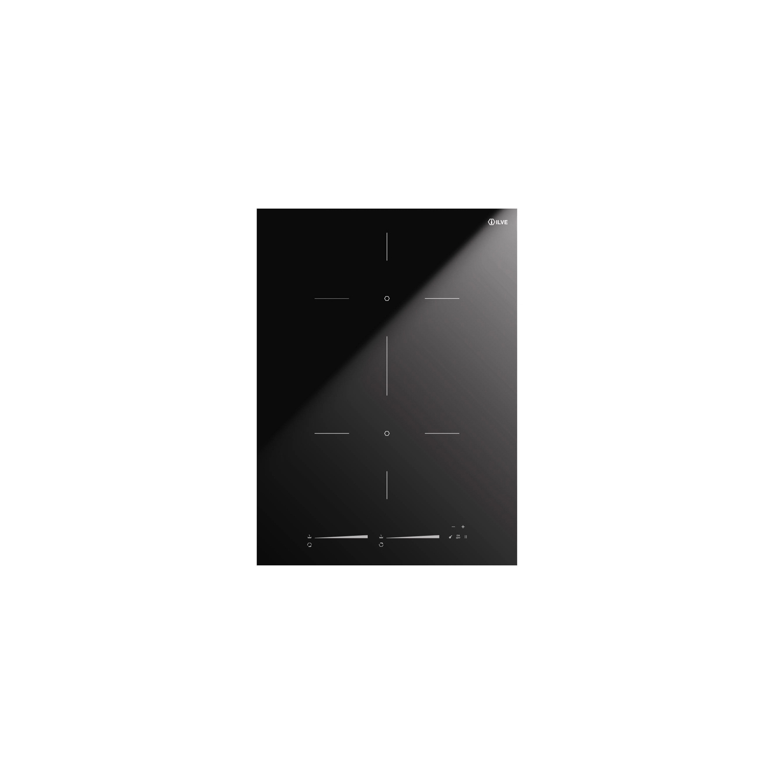 Display product Professional Plus | 38 cm 2 zone induction hob from manufacturer ILVE